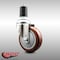 Service Caster 4 Inch 316SS Maroon Polyurethane Wheel Swivel 1-1/2 Inch Expanding Stem Caster SCC-SS316EX20S414-PPUB-MRN-112 - alternate 3